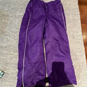 Athletech Purple Kids Snow Pants